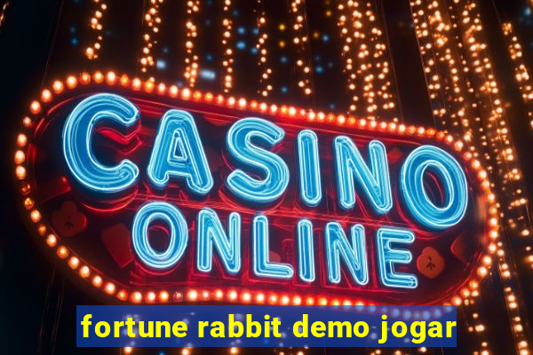 fortune rabbit demo jogar