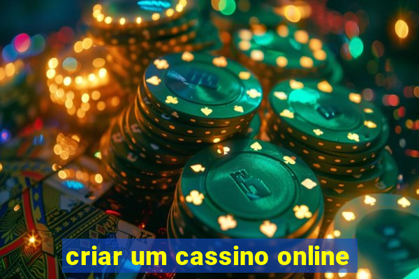 criar um cassino online