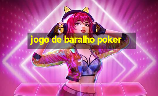 jogo de baralho poker