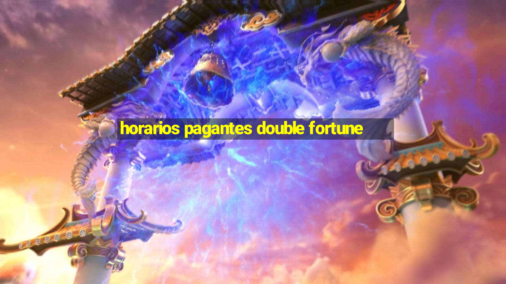 horarios pagantes double fortune