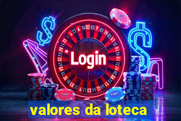 valores da loteca