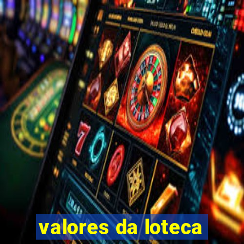 valores da loteca