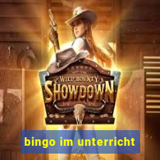 bingo im unterricht