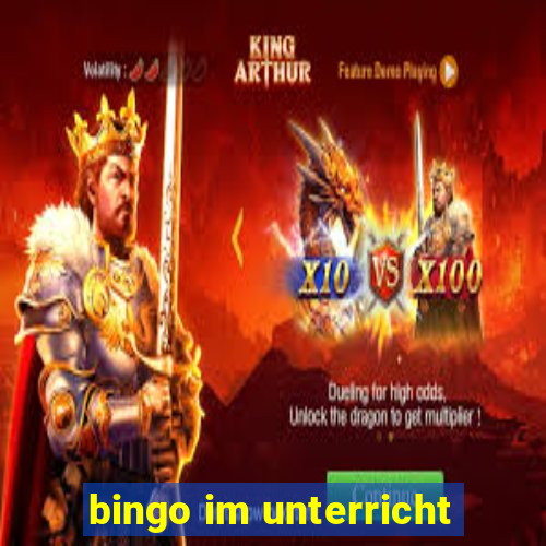 bingo im unterricht