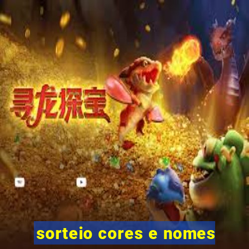 sorteio cores e nomes