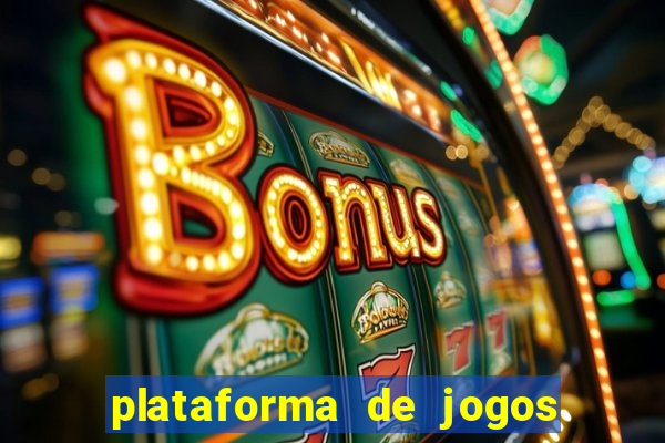 plataforma de jogos nova pagando