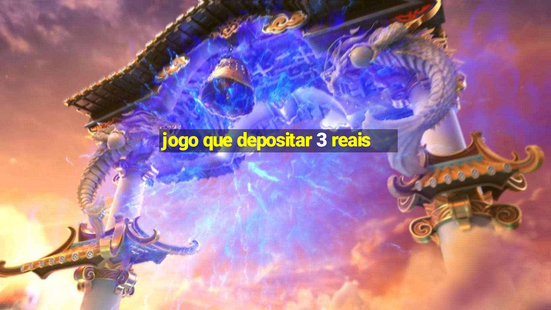 jogo que depositar 3 reais