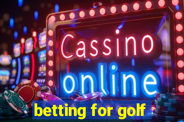 betting for golf