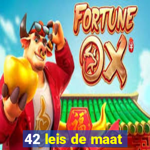 42 leis de maat