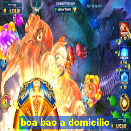 boa bao a domicilio