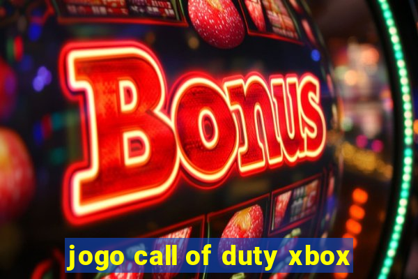 jogo call of duty xbox