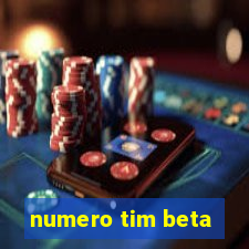 numero tim beta