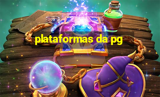 plataformas da pg