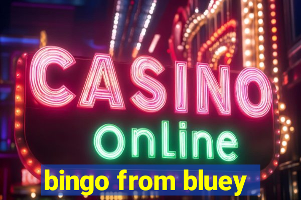 bingo from bluey