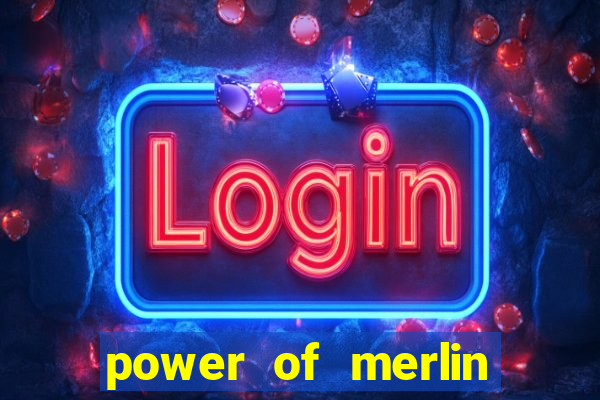 power of merlin megaways slot