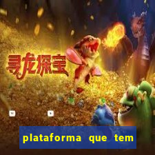 plataforma que tem o fortune tiger