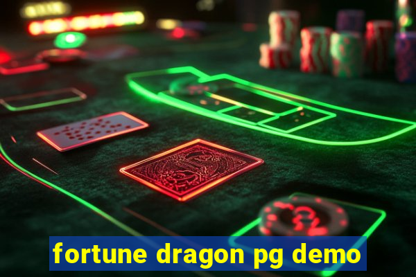 fortune dragon pg demo