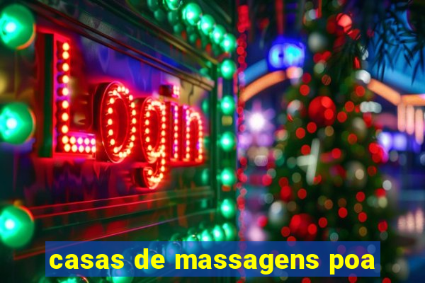 casas de massagens poa