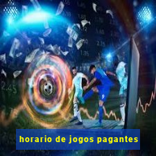 horario de jogos pagantes