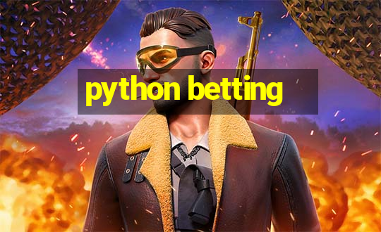 python betting