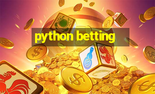 python betting