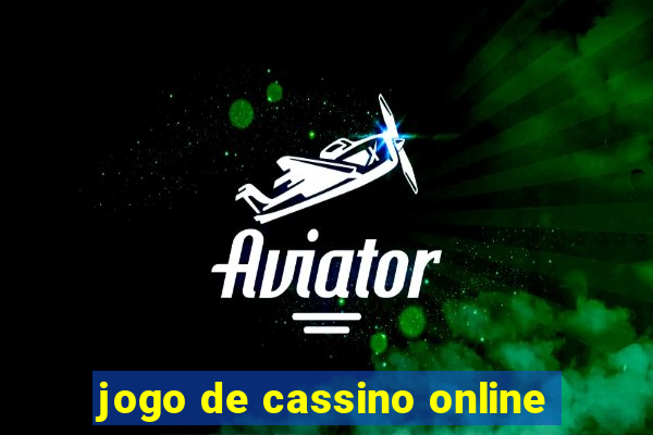 jogo de cassino online