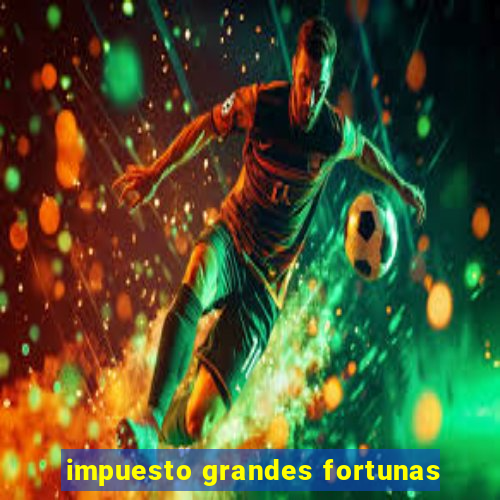 impuesto grandes fortunas