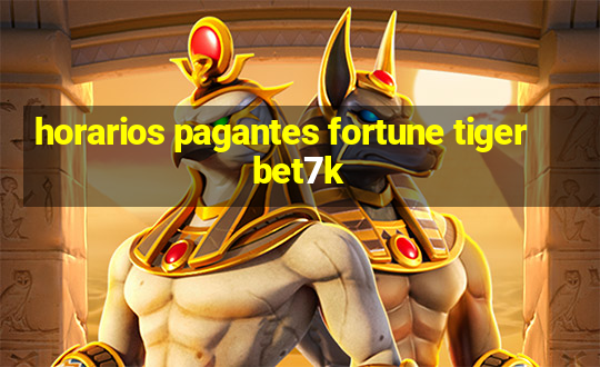 horarios pagantes fortune tiger bet7k