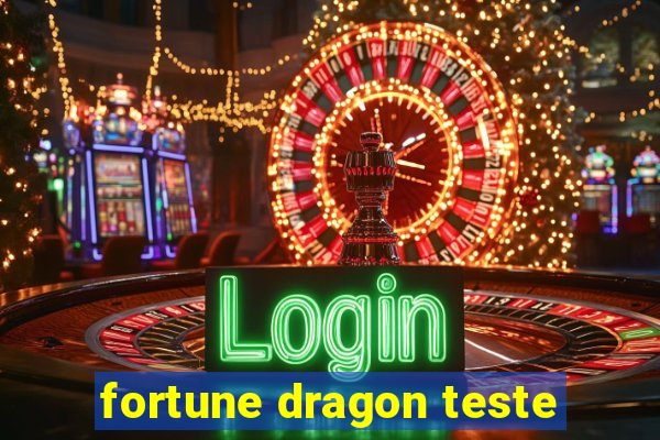 fortune dragon teste