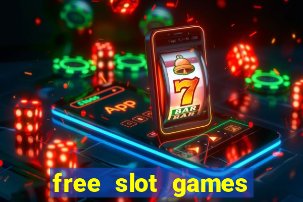 free slot games real money