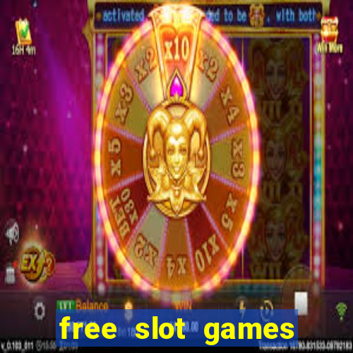 free slot games real money