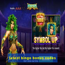 latest bingo bonus codes