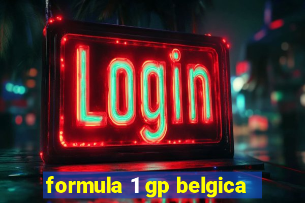 formula 1 gp belgica