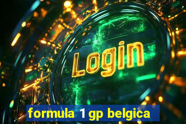 formula 1 gp belgica