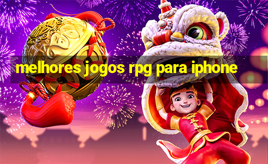 melhores jogos rpg para iphone