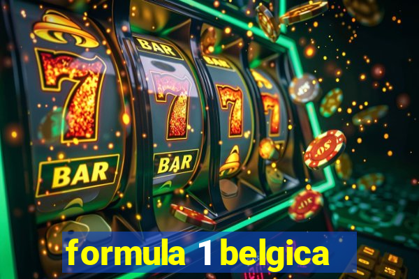 formula 1 belgica