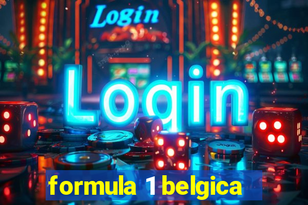 formula 1 belgica