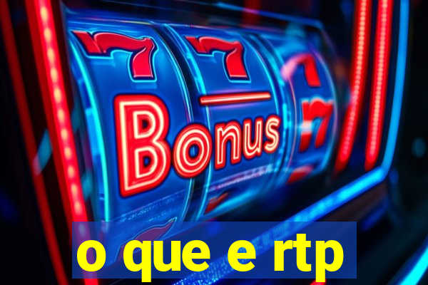 o que e rtp