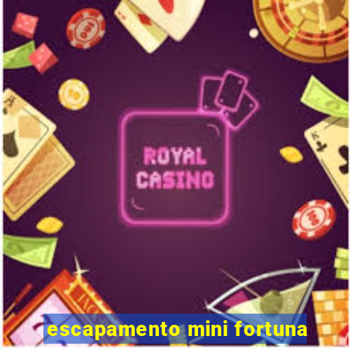 escapamento mini fortuna