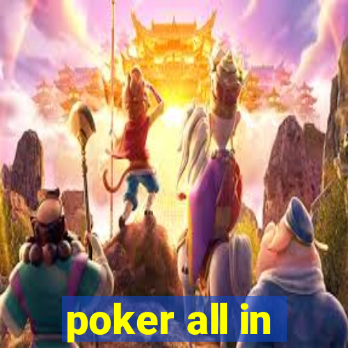 poker all in