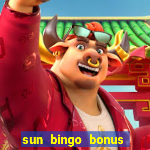 sun bingo bonus terms and conditions