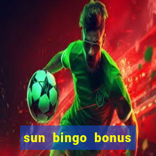 sun bingo bonus terms and conditions