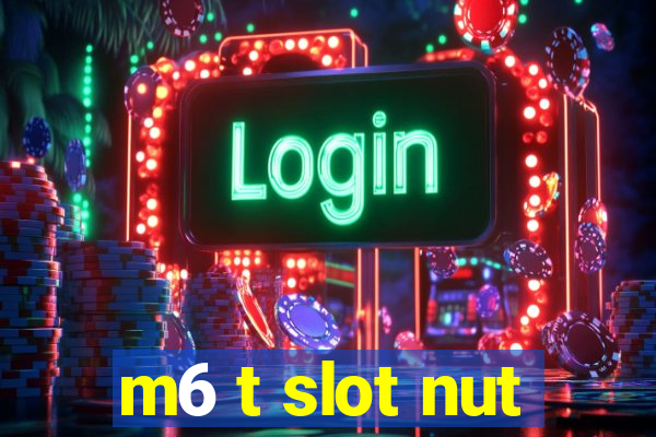 m6 t slot nut