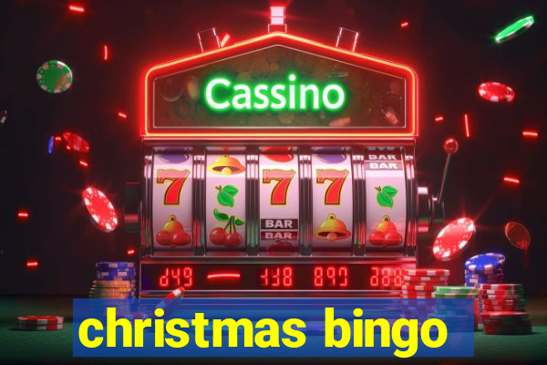 christmas bingo