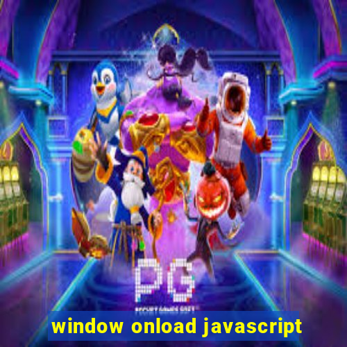 window onload javascript