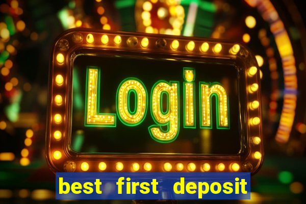 best first deposit bingo bonus