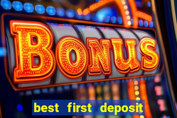 best first deposit bingo bonus