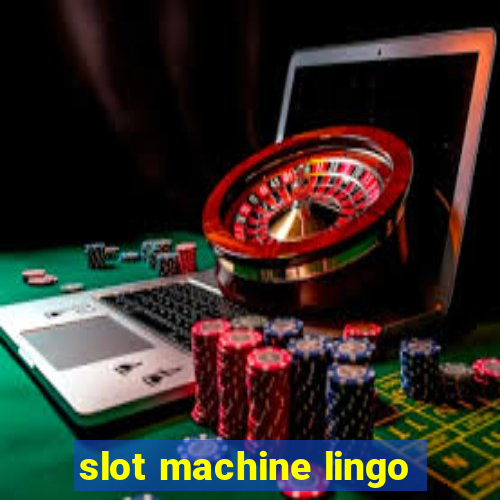 slot machine lingo