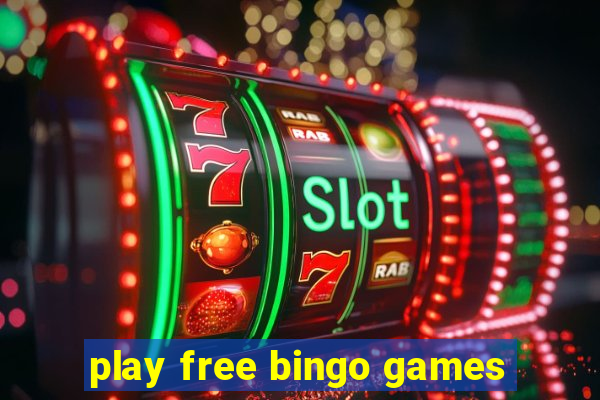 play free bingo games