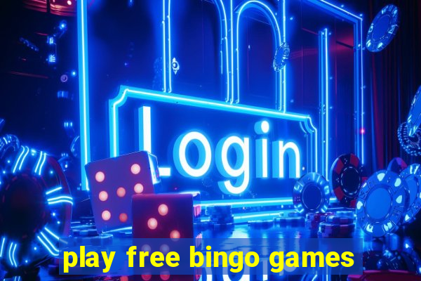 play free bingo games